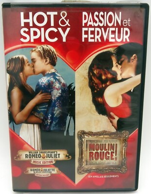 Double Feature Hot & Spicy Romeo And Juliet / Moulin Rouge! DVD 2012