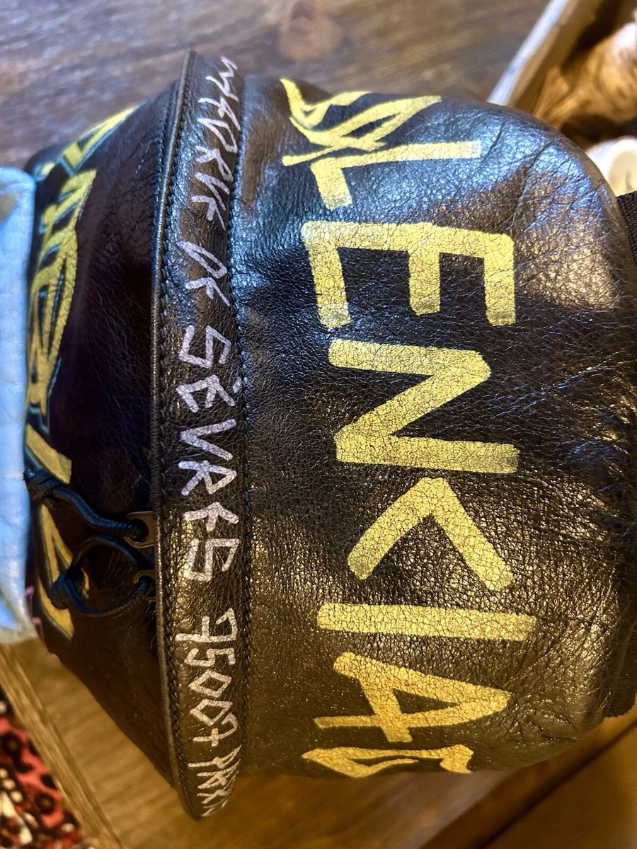 balenciaga グラフィティエクスプローラーバッグ Balenciaga Explorer Graffiti Backpack Leather Black | eBay