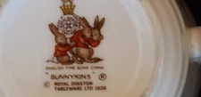 VINTAGE ROYAL DOULTON BUNNYKINS CUP AND SAUCER