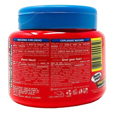 Moco De Gorila Rockero Snot Hair Gel, 9.52oz (270g) - Picture 3 of 3