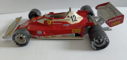Miniature 1/43 Formule 1  -FERRARI 312 T2 "6 Roues"-Carlos REUTEMANN - 1977. - Photo 1/9
