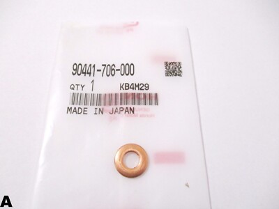 Kupferdichtung Wasserpumpe / Washer Seal Water Pump Honda CX 500, CR 125 250R