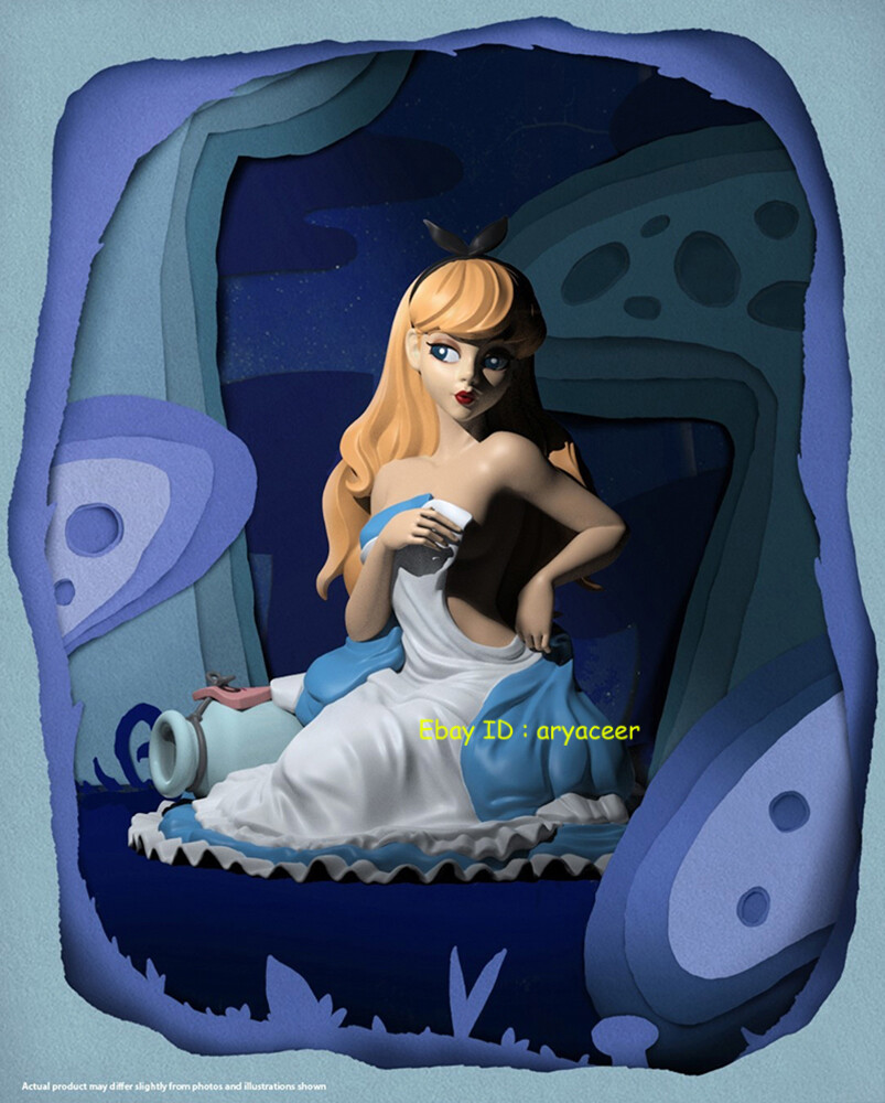 Mighty Jaxx The Wanderer Alice Collectible Statue Figure Mighty Jaxx The Wanderer Alice Collectible Statue Figure
