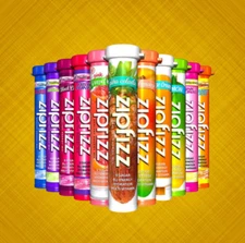 Zipfizz Healthy Energy Drink Mix, 30 Tubes Select Flavor 