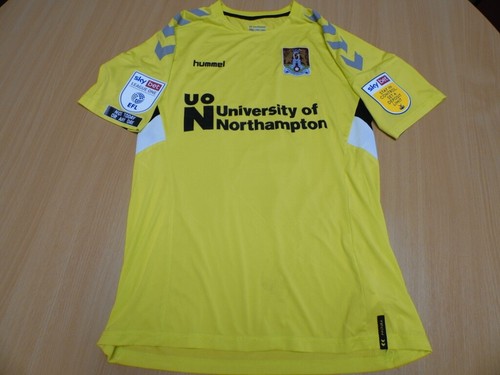 NORTHAMPTON TOWN FC | 31 | ETHAN JOHNSTON | MAGLIA FIRMATA MATCH ISSUE 2020-2021 S - Foto 6 di 8