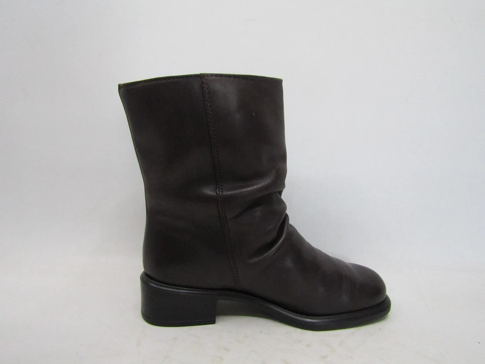 Martino размер 7,5 N коричневый кожаный высоты лодыжки сутулиться моды ботильоны - Изображение 4 из 4