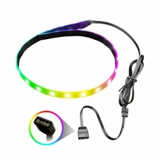 RGB LED Light Strip 40cm Magnetic Multicolor 5V 3PIN ARGB LED for PC Computer