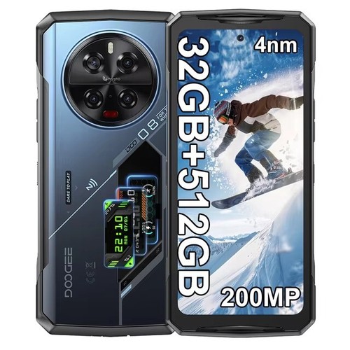DOOGEE V40 Pro 5G Rugged CellPhone 36GB+512GB Night Vision 8680mAh 33W NFC 200MP - 第 12/15 張圖片