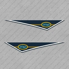 GRADY WHITE 232 GULFSTREAM PENDANT 1992-1996 DECALS STICKERS Set of 2 35" LONG