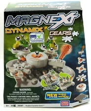 2008 Vintage NOS Mega Bloks Magnext Dynamix Gears Building Toy Set Sealed Box