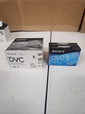 Sony DVC 60 Premium Digital Video Cassette Lot Of 7 New  Sealed