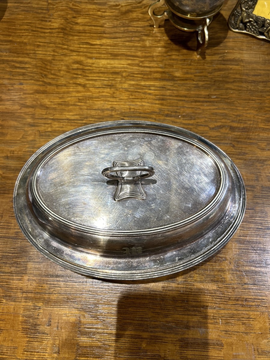 Vintage Gorham GMCO EP Oval Silver Serving Dish | eBay