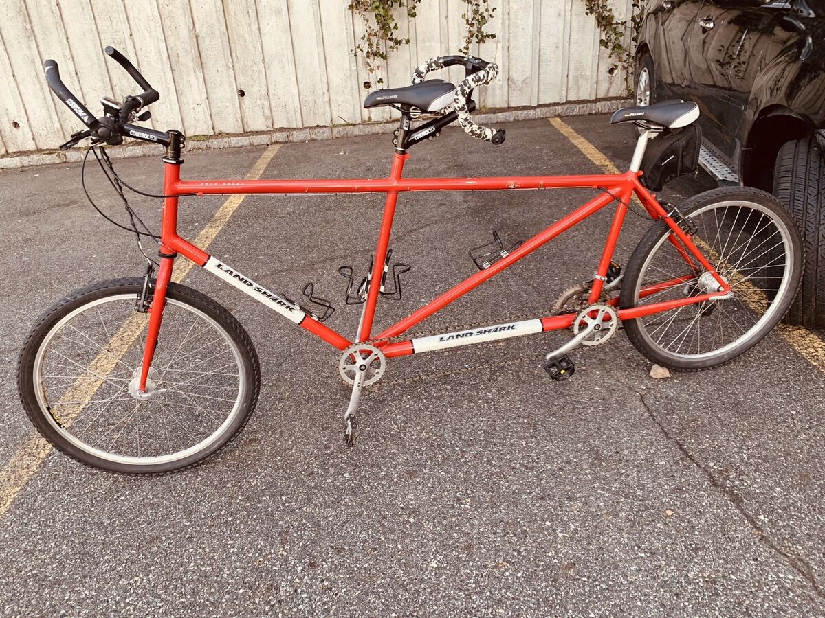 1990s LAND SHARK TANDEM, SUPER RARE CLASSIC BIKE. DESIGN FOR 1990s LAND SHARK TANDEM, SUPER RARE CLASSIC BIKE. DESIGN FOR