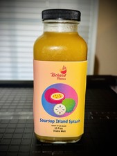 Organic Soursop Passionfruit Juice 12FL Oz Glass Bottles Fast U.S. Shipping