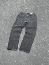 Lee Vintage Regular Fit Straight Leg Jeans Black Size 33 x 32