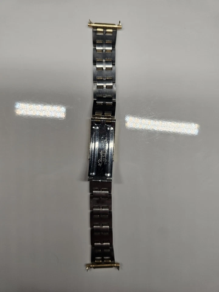 RELOJ PULSERA JB CHAMPION CON CIERRE TRIPLE S.S. CON ESLABÓN FINAL 10K G.F. 18-22MM Foto 2 de 4