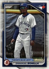 2024 Bowman Prospects [Base] - Enmanuel Bonilla #BP-53 - Blue Jays