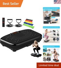 Fitness Power Vibration Plate: 120 Speed Levels for Muscle Activation  Toning
