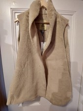Joules Cheska Faux Fur Body Warmer/Gilet. Size 18. New with tags.