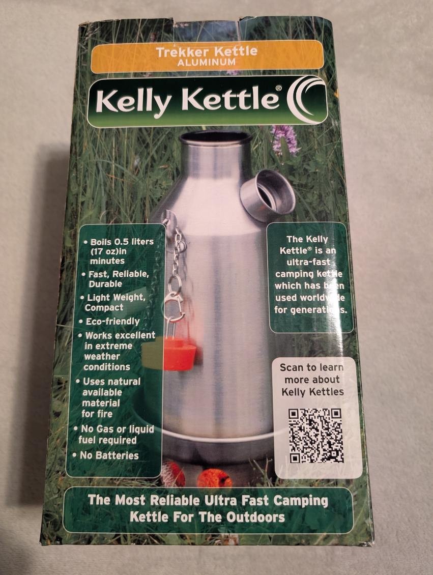 Kelly Kettle - Aluminum Small  Trekker  Kelly Kettle&reg;  + Ho