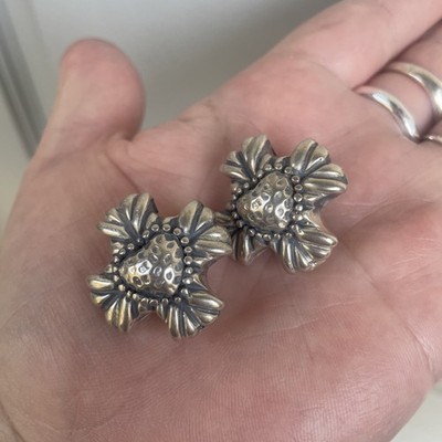 Dian Malouf Clip Earrings