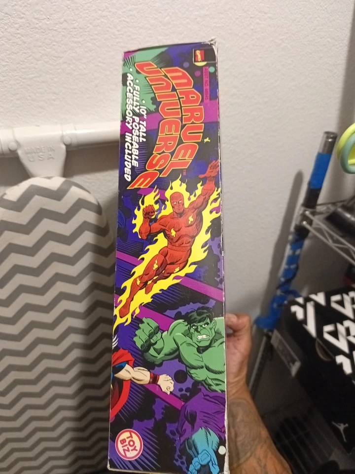 Boneco X-Men Marvel Universe Comics Meteor Might Apocalypse 10 polegadas caixa de entrada lacrada - Imagem 3 de 4