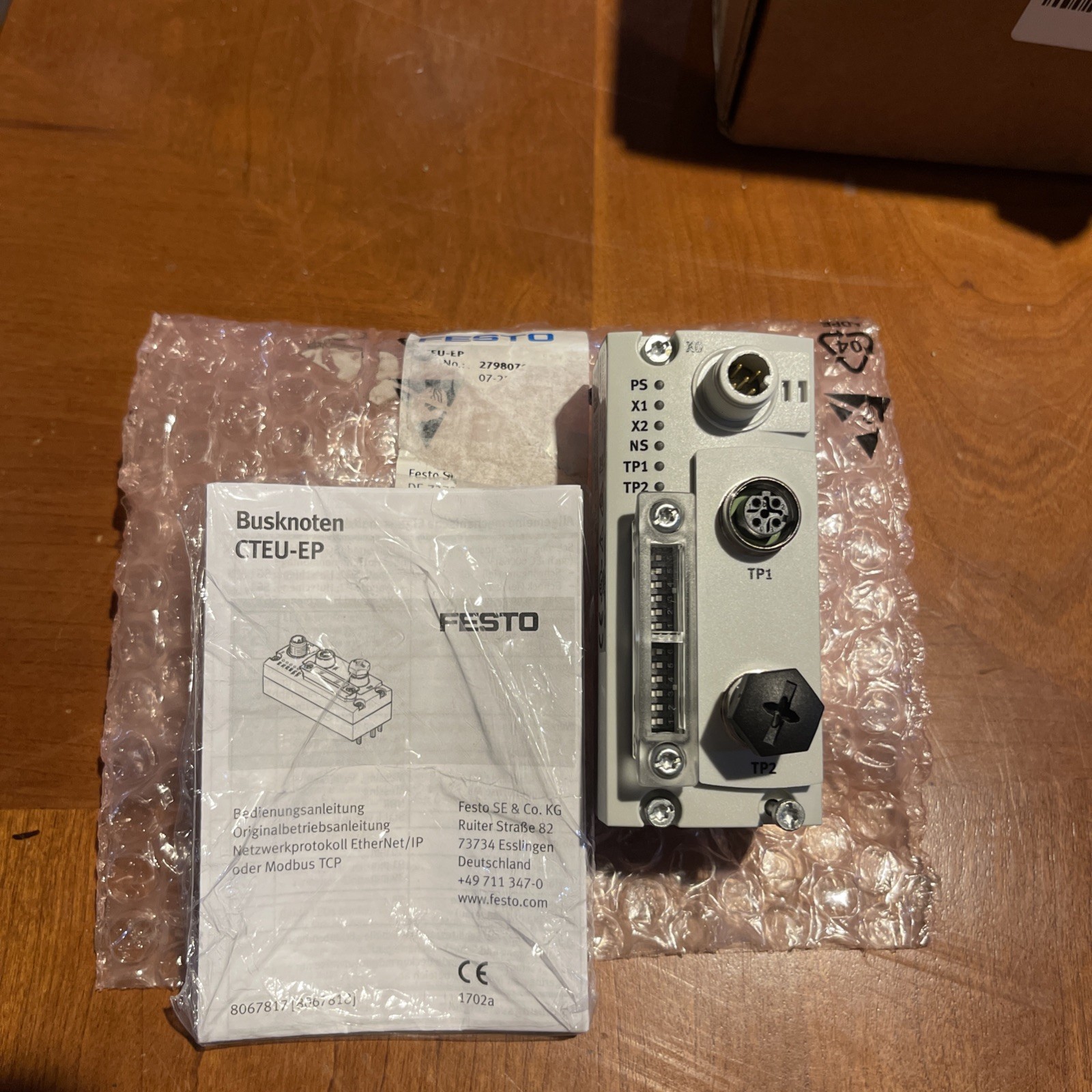 Festo 2798071 CTEU-EP Bus Node