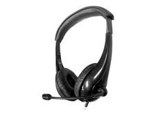 HamiltonBuhl M8BK2 Motiv8 Headset w/ Gooseneck Mic  Volume Control