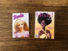Barbie Doll Magazine Lot, 2011 Basics Look Model Lux & 1999 Fashion Forcecast