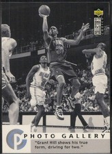 Grant Hill 1995-96 Collector's Choice English II #188b Detroit Pistons