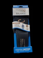Copper Fit Balance Copper Infused Orthotic Insole, Men's Size 10.5-12, 1 Pair