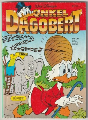   ONKEL DAGOBERT #10, Ehapa Verlag/Walt Disney 1988 COMIC-TASCHENBUCH Z2