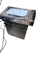 Lot of 7 Mixed 3.5" SAS HDD 1x4TB , 2 x1 TB 4x2TB Dell HPE Seagate Tested