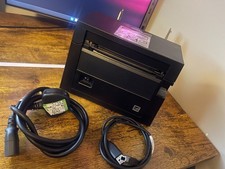 Citizen Cl-s400dt Grey Thermal Label Printer with Power Supply USB cable