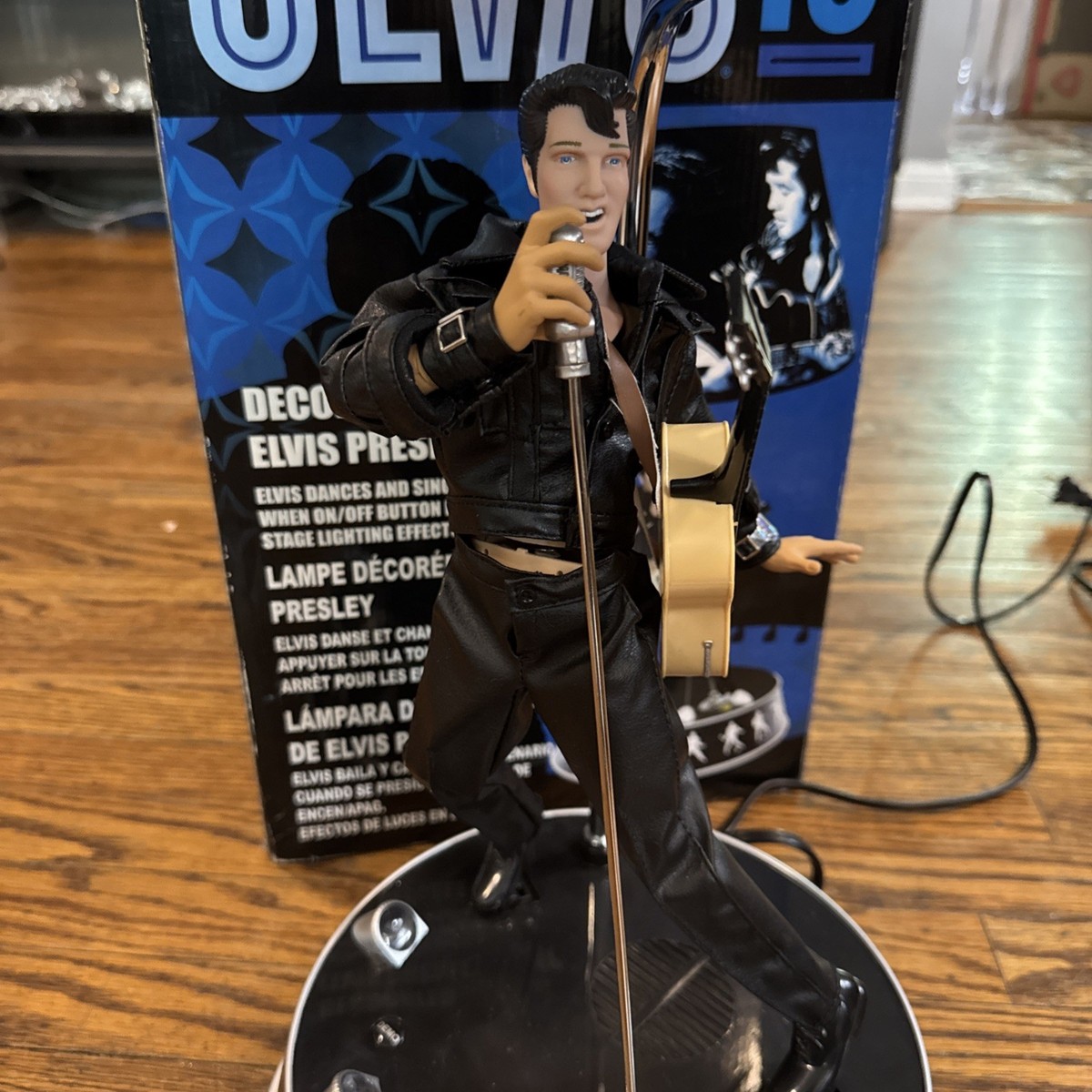 ELVIS PRESLEY Animated Lamp No Power | eBay