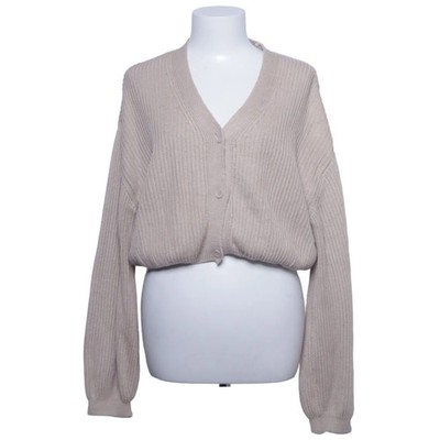 NA-KD, Strickjacke, Damen, Größe: M, Beige, Acryl/Baumwolle, Einfarbig #fPU