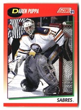 1991-92 Score Canadian English #106 Daren Puppa