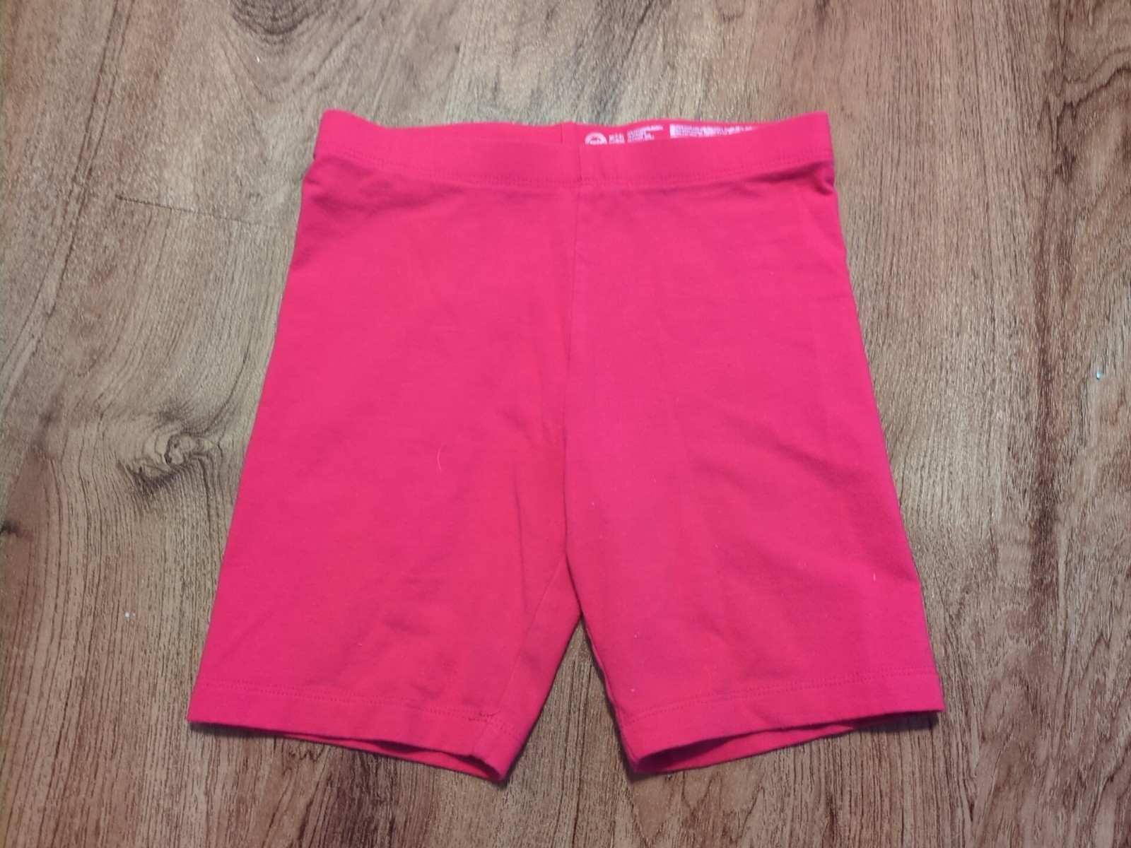 Wonder Nation Girls Knit Biker Shorts Pink Size Medium 7/8-image