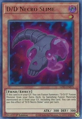 Yugioh - D/D Necro Slime (Ultra Rare) (1st Edition) - GFP2-EN075 (P)