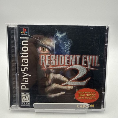 Resident Evil 2 Sony PlayStation 1 DualShock - W/ Manual And REG Card -Free Ship