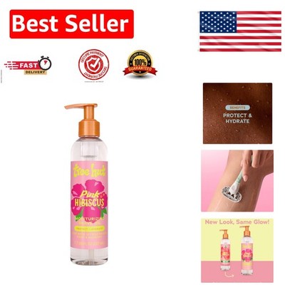 Luxurious Pink Hibiscus Gel-to-Oil Shave Oil for Smooth, Beautiful Skin - 7.7 oz