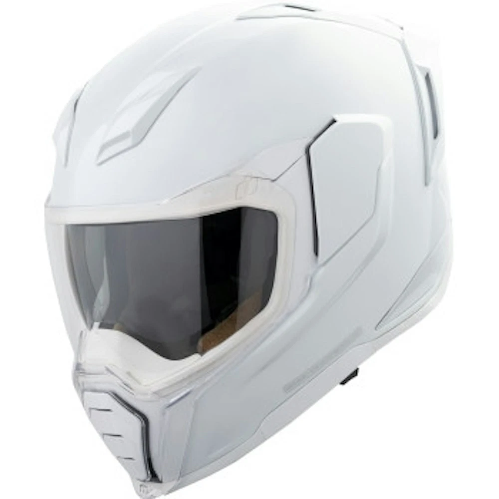 Icon White Motorcycle & Powersports Helmets & Accessories for sale