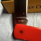 German Creek Hillbilly Farmhand Sod Buster Jr Manual Drop Point Slipjoint Red — photo 3