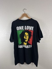 Bob Marley  One Love  Graphic T-Shirt   Zion Rootswear