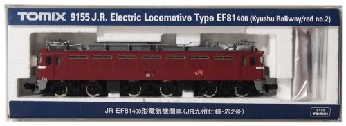Tomix Spur N 9155 Ef81-400 Jr Kyushu Spezifikationen und rot Nr. 2 | Zustand: New