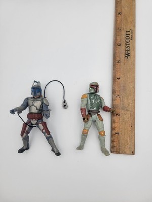 Boba Jango Fett Figure Set Kenner Hasbro Star Wars (Missing Parts