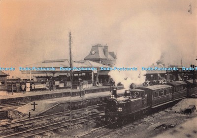 D298443 Stroudley D Klasse Lokomotive an der Clapham Junction Station. um 1905. Zauberstäbe