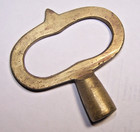 Antique-Brass Hand Crafted Clock Key( early key ) — photo 1