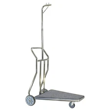 HOSPITALITY 1 SOURCE CLCSSGG-3 Compact Luggage Cart,42 in W 33NW75