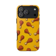 Tinta para teléfono - iPhone | Galaxy | Funda Pixel - Patrón de baquetas de pollo frito